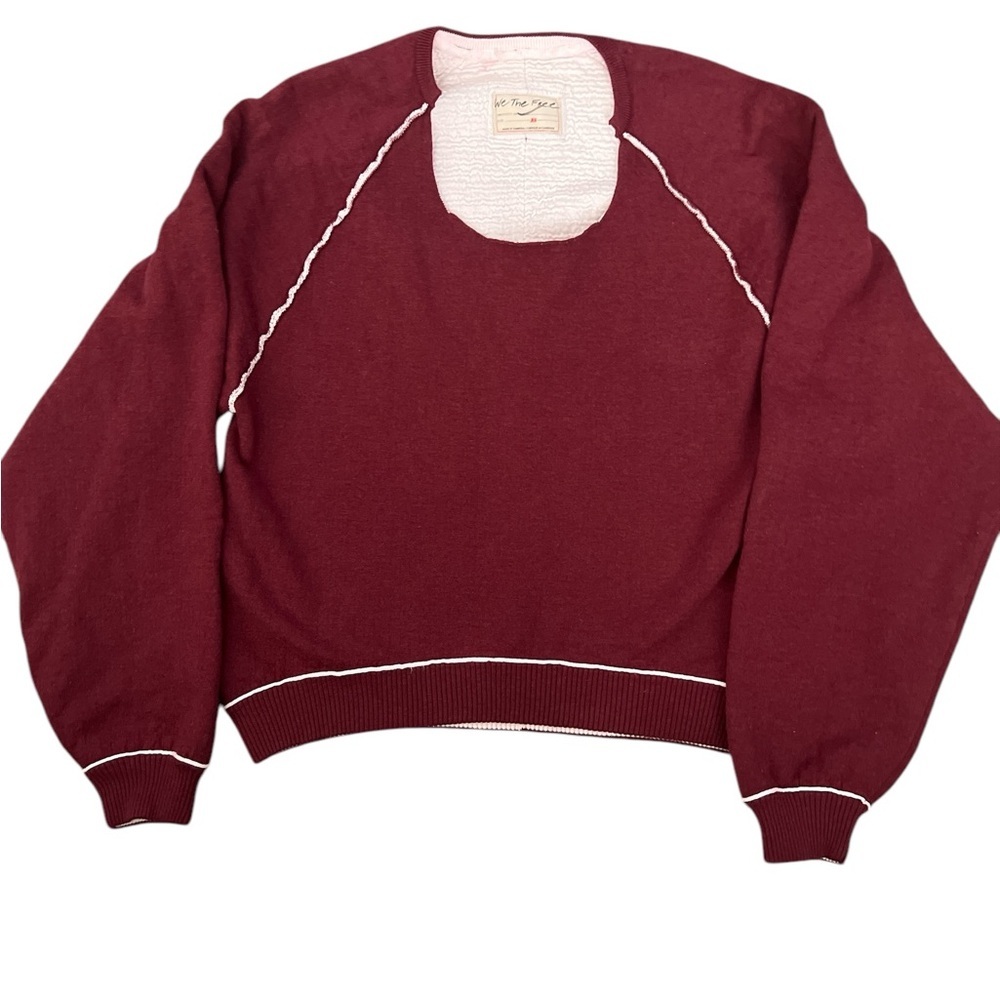 WE THE FREE VALENTINE OVERSIZED SLOUCHY BAGGY PULLOVER CASUAL SWEATER NWOT - Picture 6 of 12